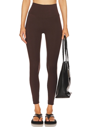 Varley Freesoft High Rise Legging in Brown. Size L. Also in XL, XS.