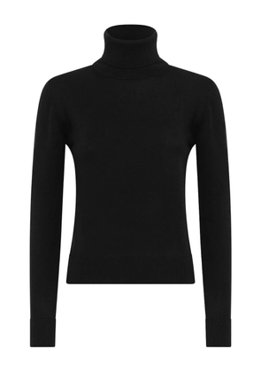 ALPHA STUDIO turtleneck long-sleeve sweater - Black