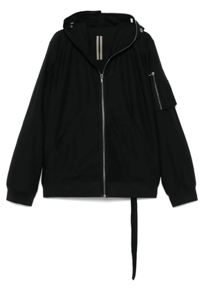 Rick Owens DRKSHDW Gimp Flight jacket - Black