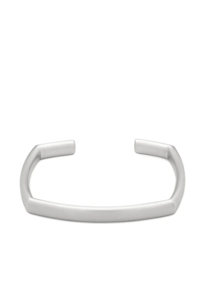 Tom Wood square-frame cuff bracelet - Grey