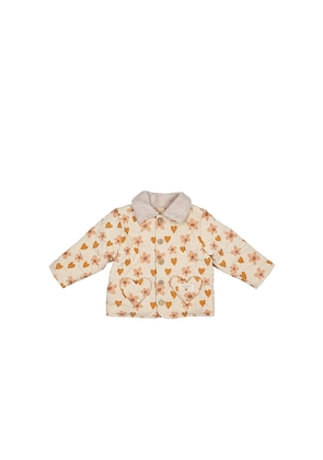 Wild Wawa Quilted Jacket in Rose. Size 2/3. Also in 3/4, 5/6.