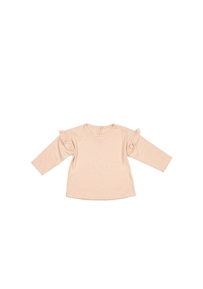 Wild Wawa Ruffle Everyday Top in Rose. Size 18/24. Also in 2/3, 3/4, 5/6.