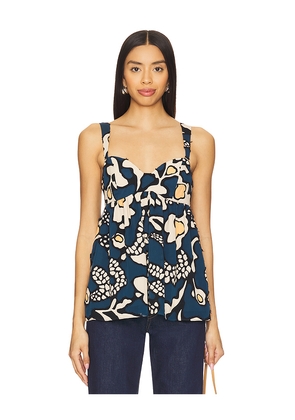 Ulla Johnson Emira Tunic in Blue. Size 12. Also in 0, 6.