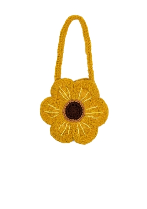 Wild Wawa Crochet Purse in Yellow.
