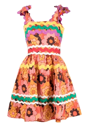 Celia B Lazuli short-sleeve dress - Multicolour