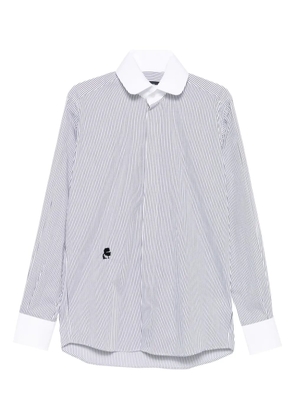 Karl Lagerfeld pinstripe shirt - White