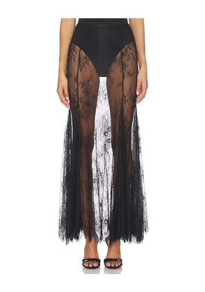 Ronny Kobo Liesel Skirt in Black. Size L. Also in XS, S, M.