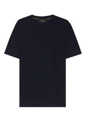 BOSS crew-neck short-sleeve T-shirt - Blue