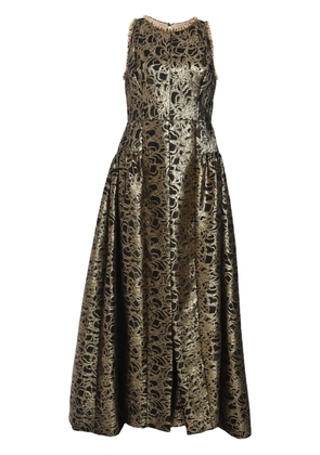 Baruni Coneflower gown - Black