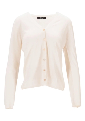 La-Rose front-button cardigan - Neutrals