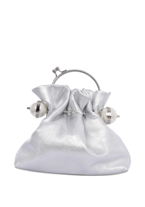 Rosantica Arco S Sfarzo pear tote bag - Silver