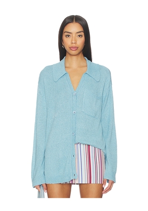 Show Me Your Mumu Sonny Sweater in Blue. Size L. Also in M, S, XL, XS, XXL.