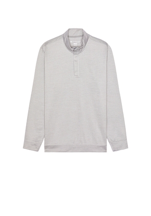 Vintage Summer Performance Fleece Quarter Zip in Grey. Size M. Also in S, XL/1X, XXL/2X.