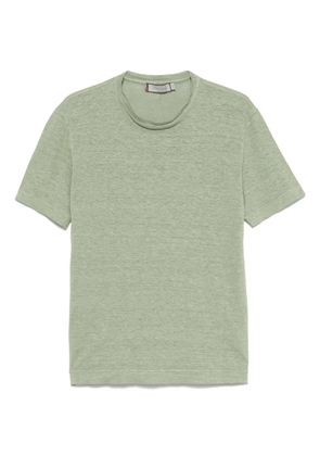 Canali linen T-shirt - Green