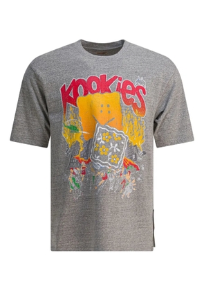 KAPITAL graphic-print T-shirt - Grey