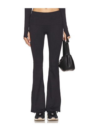 WellBeing + BeingWell LoungeWell Monte Foldover Pant in Charcoal. Size L. Also in XL.