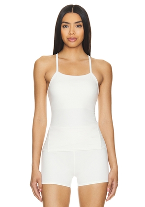 WellBeing + BeingWell Movewell Harper Tank in White. Size XL. Also in XXS.