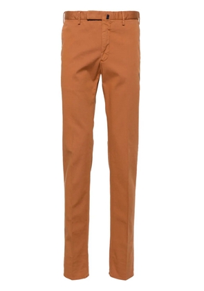 Incotex mid-rise tapered chinos - Brown