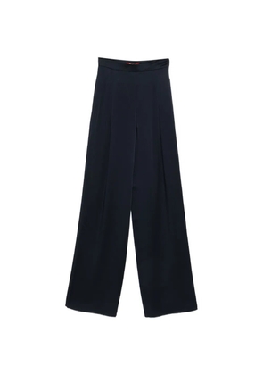 Max Mara Msecono pleated tailored trousers - Blue