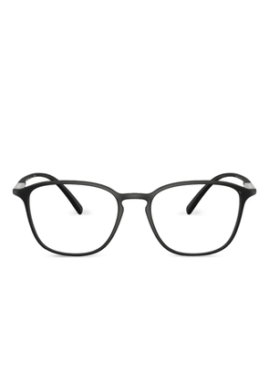Giorgio Armani round-frame glasses - Black