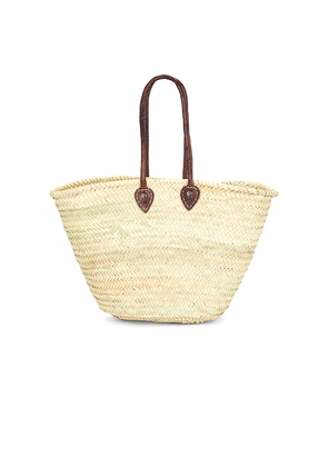 Verve Culture Shopping Basket in Neutral.