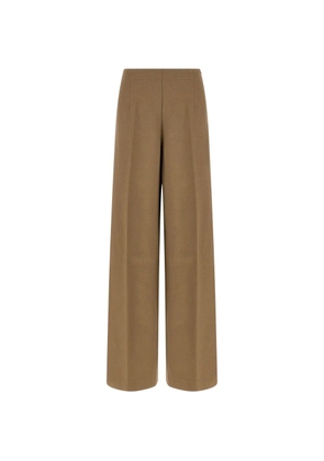 Herno sequin straight trousers - Brown