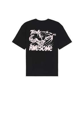 Y,IWO Totally Awesome Pocket Tee in Black. Size L. Also in M, S, XL/1X.