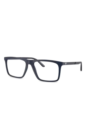 Emporio Armani square-frame glasses - Blue