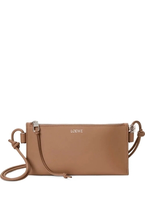 LOEWE logo-print cross body bag - Neutrals
