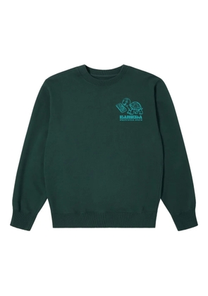 Edwin Kamera crewneck sweatshirt - Green