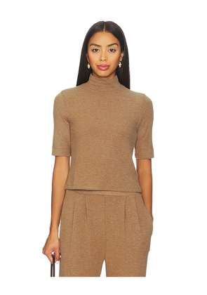 Velvet by Graham & Spencer Malaya Top in Cognac. Size M. Also in S, XS.