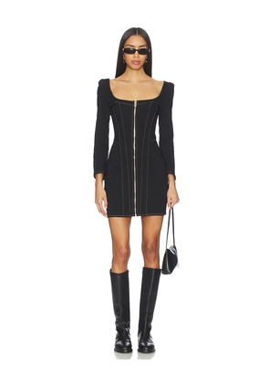 Understated Leather Revenge Dress in Black. Size M. Also in S, XL, XS.