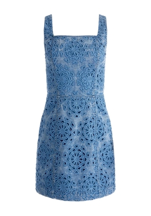 alice + olivia Maryann mini dress - Blue