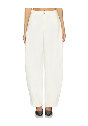 WeWoreWhat Balloon Trouser in Ivory. Size 0. Also in 4, 6, 8, 10.