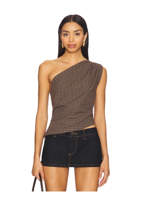 With Jean Arthur Top in Check in Check. Size L. Also in M, XL, XS, XXS.