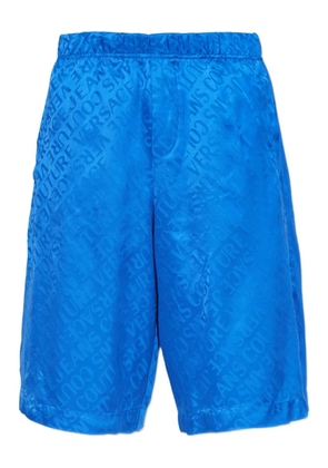 Versace Jeans Couture logo-detail shorts - Blue