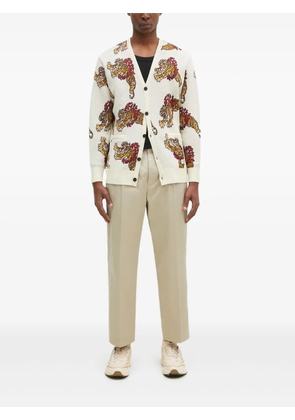 WACKO MARIA pleated trousers - Neutrals