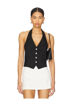 Veronica Beard Arabella Vest in Black. Size 0. Also in 10, 12, 4, 6.