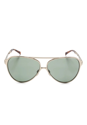 Saint Laurent Eyewear pilot-frame sunglasses - Gold