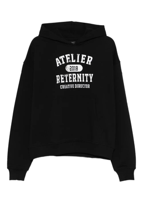 RETERNITY Atelier Emblem hoodie - Black