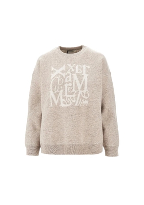 'S Max Mara graphic sweater - Neutrals