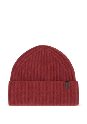Vince cashmere beanie hat - Red