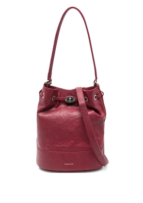 Zanellato small Monda bucket bag - Red