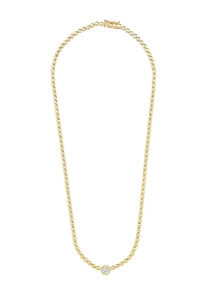 Jennifer Meyer 18kt yellow gold Tennis Diamond necklace