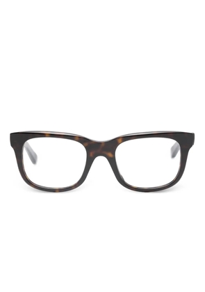 Balenciaga Eyewear square frame glasses - Brown