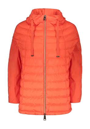 Herno panelled puffer jacket - Orange