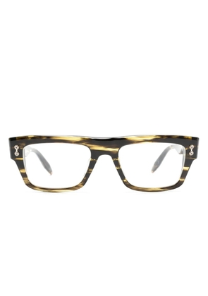 Akoni square-frame glasses - Black