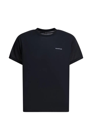 Montbell crew neck T-shirt - Black