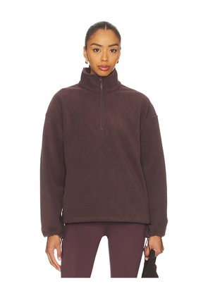 WellBeing + BeingWell Fremont Half Zip Jacket in Purple. Size L. Also in M, S, XL, XS, XXS.