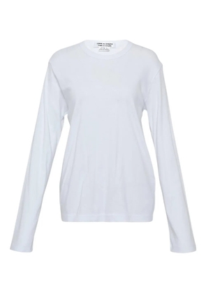 Comme Des Garçons Comme Des Garçons Teiban long-sleeve T-shirt - White